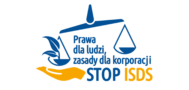 Logo kampanii Stop ISDS